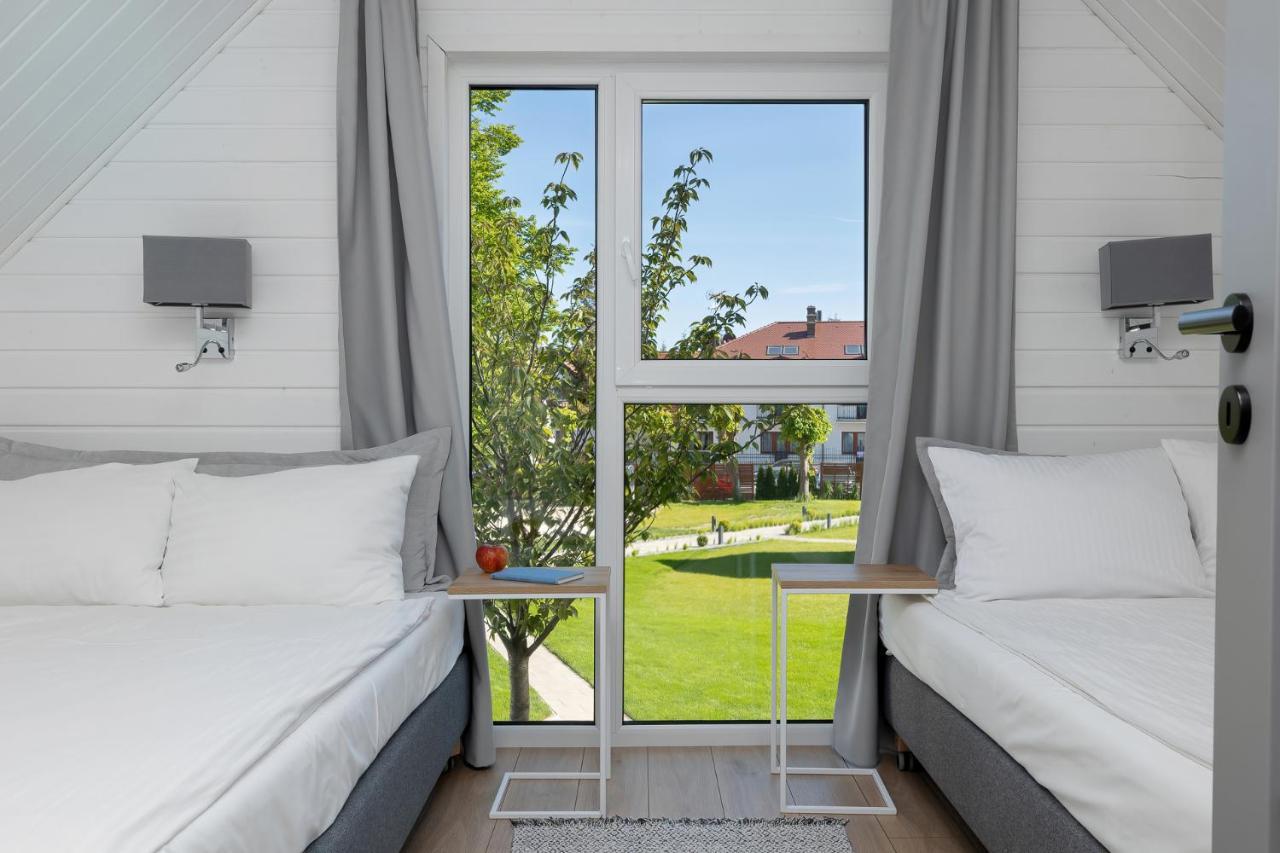 Domki Villa Hoff Resort Trzęsacz Buitenkant foto